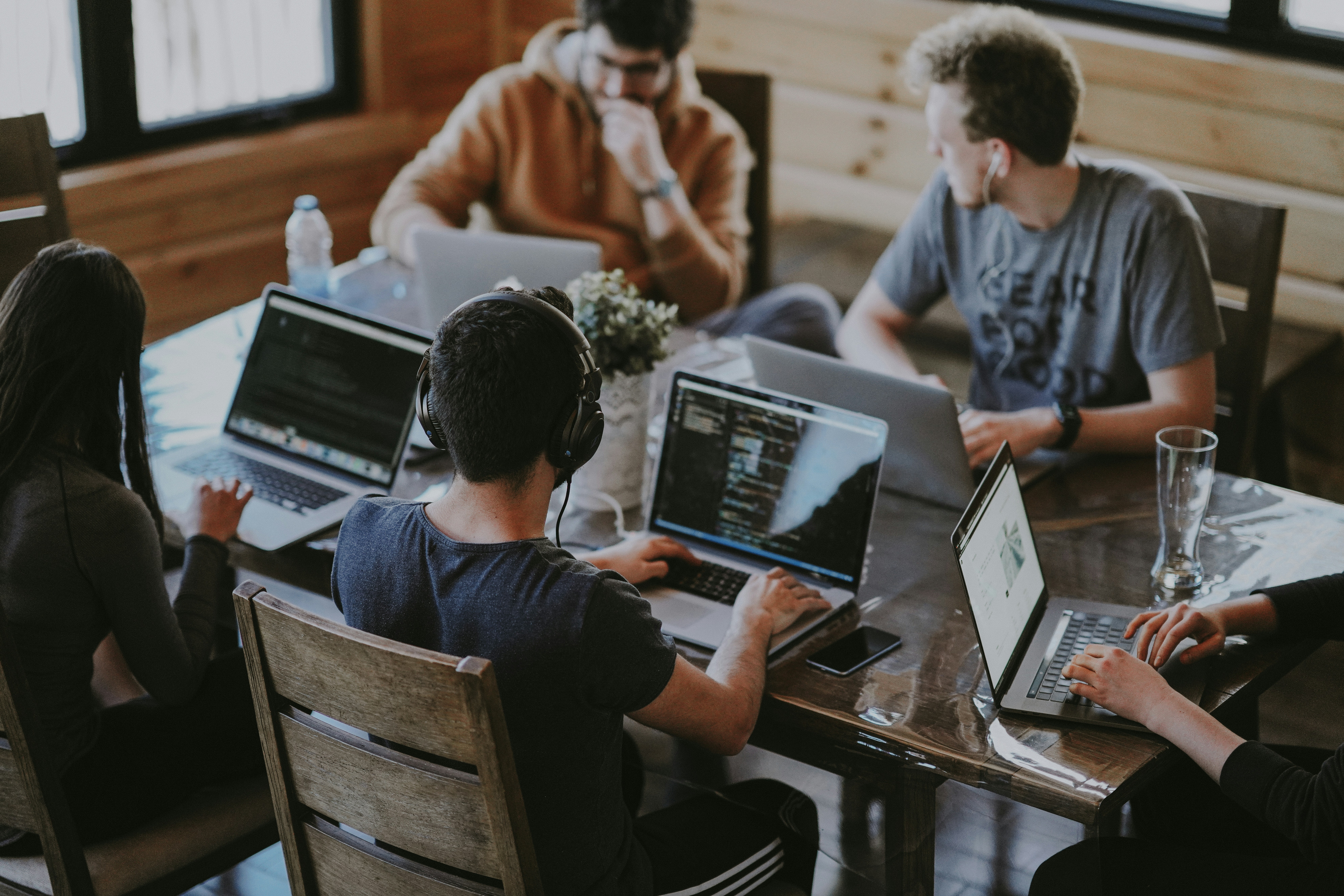 Persons in a Meeting - AI in the Workplace